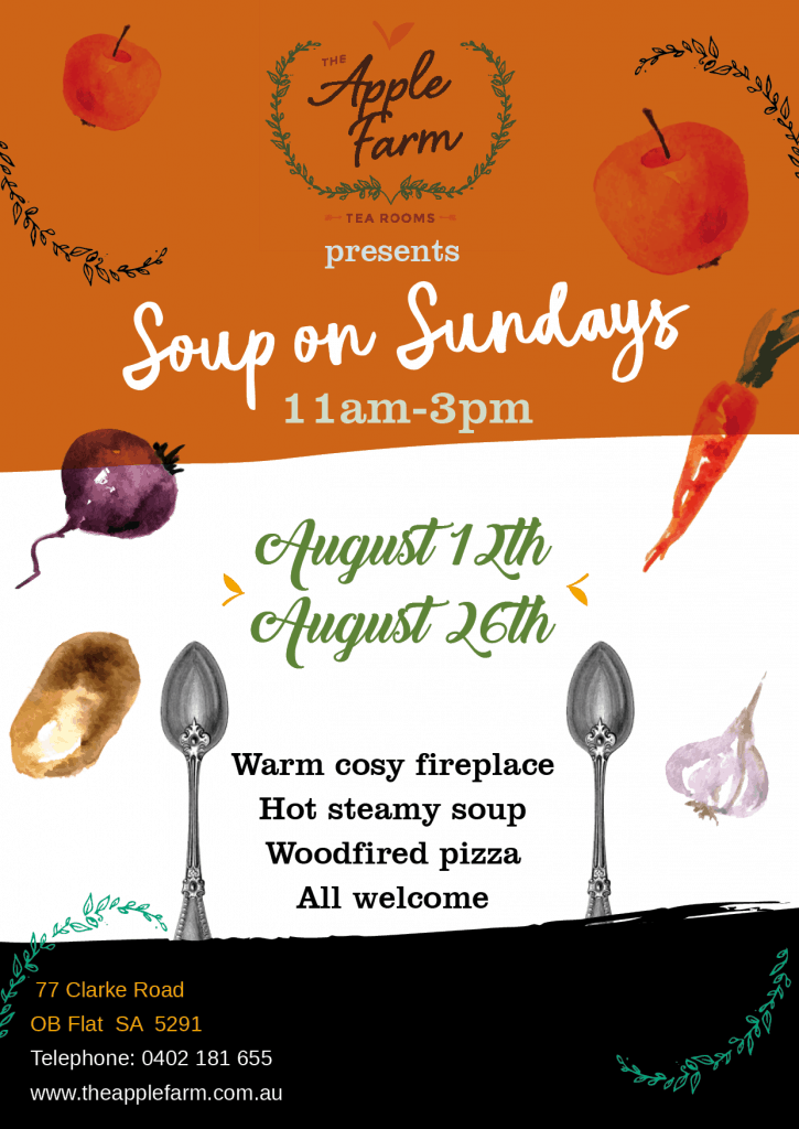 August Soup on Sundays